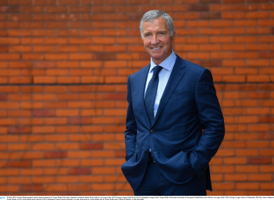 Virgin Media pundit Graeme Souness pictured at Virgin Media Television’s launch to celebrate Finals Week with live coverage of the UEFA Europa League Final & the UEFA Champions League Final.