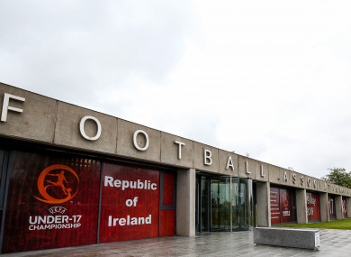 FAI headquarters in Abbotstown.