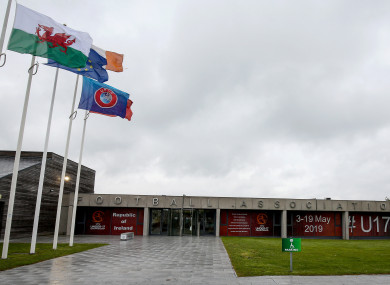 A view of FAI HQ in Abbotstown.