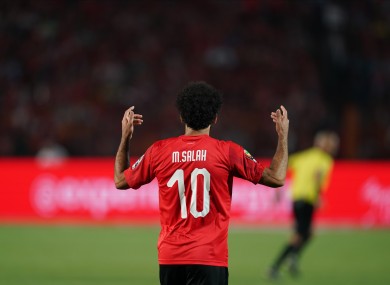 Salah sent the home fans into a frenzy with his second-half goal.
