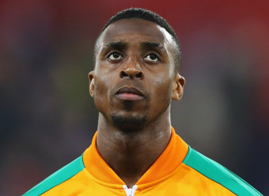 Ivory Coast forward Jonathan Kodjia.