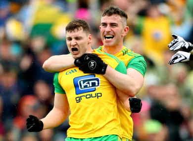 Jamie Brennan scored Donegal's goal.