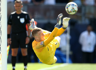 England goalkeeper Jordan Pickford.