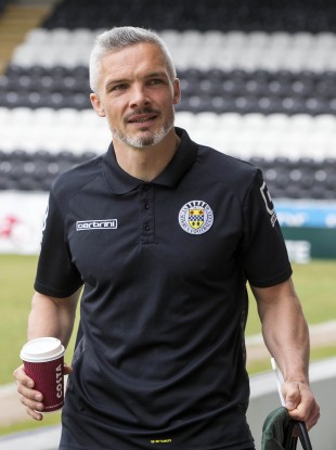 Goodwin before his final game as a St Mirren player back in 2016.
