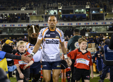 Christian Lealiifano of the Brumbies.