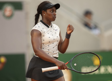Stephens is currently ranked seventh in the world.