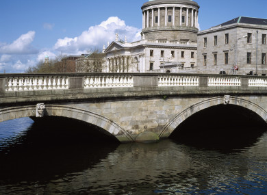 The Four Courts building in Dublin.