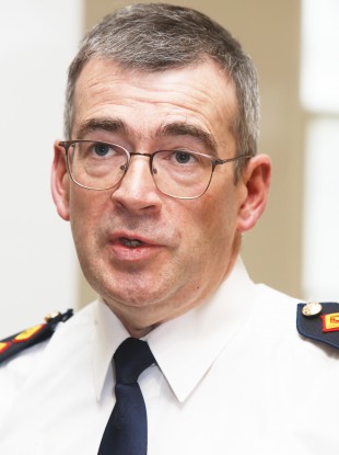 Garda Commissioner Drew Harris.