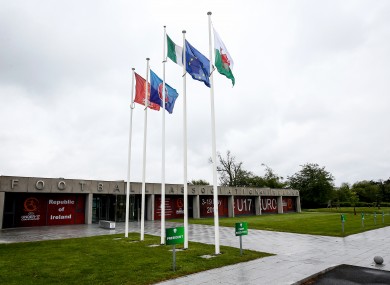 A view of FAI HQ in Abbotstown.