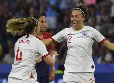 England star Lucy Bronze.
