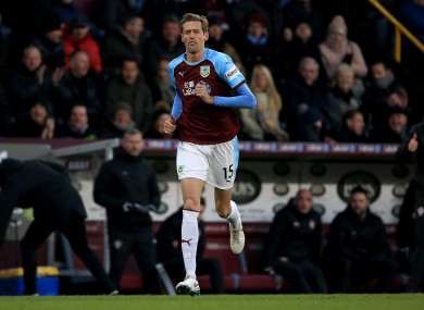 Crouch most recently played for Burnley.