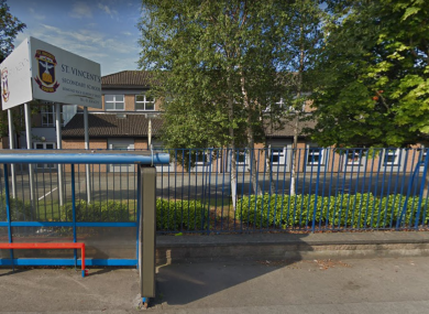 The incident happened at St Vincent’s CBS, Glasnevin, Dublin in March 2017