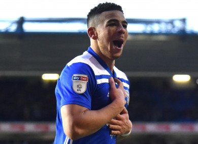Che Adams, who has joined Southampton from Birmingham City