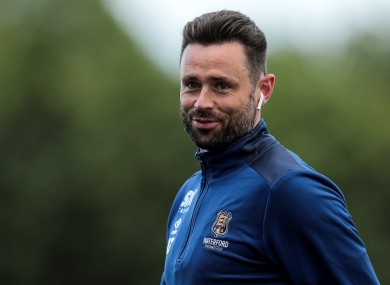 Damien Delaney joined Waterford in January.