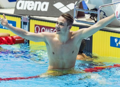 Kristof Milak broke Phelp's 200m butterfly record yesterday.