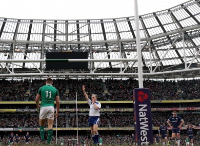 Barnes was the man in the middle of Ireland's 2018 Six Nations win over Scotland.