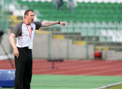 Republic of Ireland manager Tom Mohan (file pic).