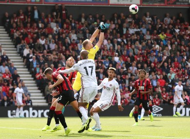 McGoldrick and Robinson in action against Bournemouth on Saturday.