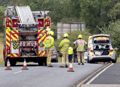 The incident happened at Firgrove near Shannon this morning.