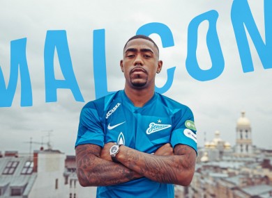 Zenit announced the signing on Friday.