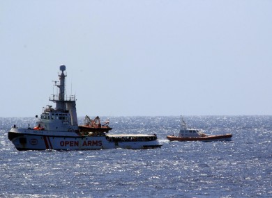 The Open Arms ship with 147 migrants on board arrived at dawn this morning in the immediate vicinity of Lampedusa, southern Italy
