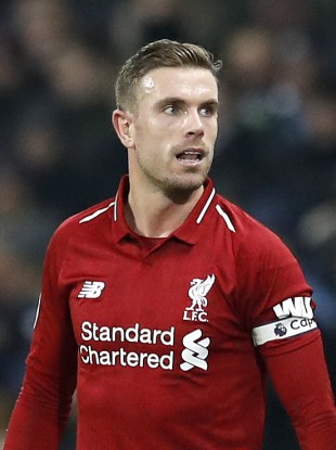 Henderson led Liverpool to European glory last season.