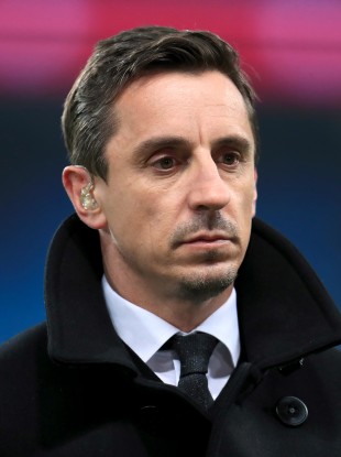 Gary Neville (file pic).