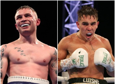 Carl Frampton (L) and Michael Conlan (R) could feature together on a Terence Crawford-headlined Christmas card in New York.