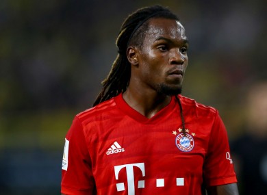 Bayern Munich's Renato Sanches.