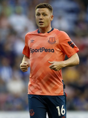 McCarthy during a pre-season friendly for Everton.