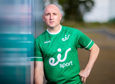 Eoin Kelly helped launch eir Sport’s new season of action today at the Sport Ireland Campus.