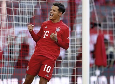 Coutinho was on the mark on Saturday afternoon.