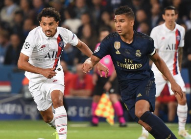 It was a night to forget for Madrid at the Parc des Princes.