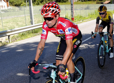 Primoz Roglic maintained his lead in the general classification standings.