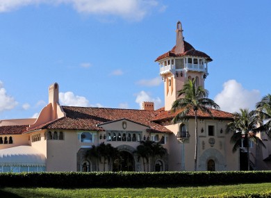 Mar-a-Lago in Palm Beach is a private club owned by President Donald Trump