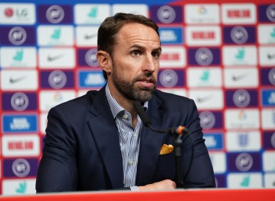 Southgate is committed to England.