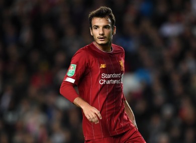 Pedro Chirivella was not registered to feature against MK Dons.