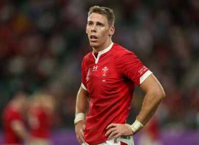 Williams pictured during Wales' quarter-final against France.