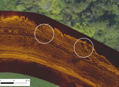 Archaeologists have identified 'log-boat type' anomalies in the river bed of Boyne.