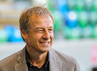 Jurgen Klinsmann.