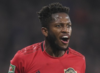 Fred endured a difficult start to life at Man United.