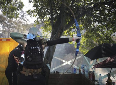 Unrest has continued in Hong Kong today.