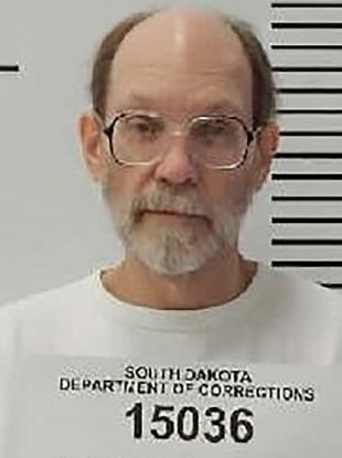 Charles Rhines at the South Dakota State Penitentiary in Sioux Falls.