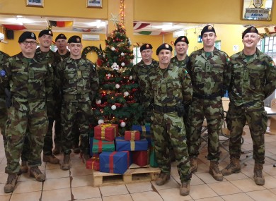 Members of the Defence Forces in Mali.
