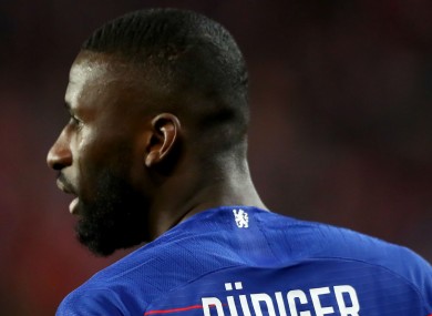Chelsea defender Antonio Rudiger.