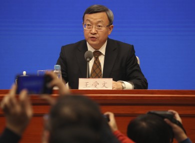 Wang Shouwen, Chinese Vice Minister of Commerce and Deputy International Trade Representative
