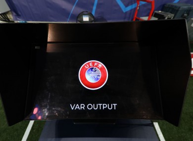 Uefa made the decision earlier today.