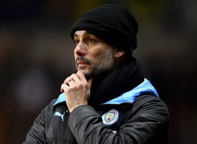 Pep Guardiola's current deal expires in 2021