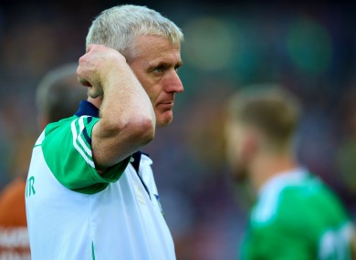 The Limerick boss says he has nothing more to add about the situation.