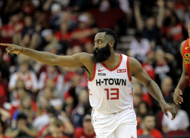 Harden: 60 points in just 31 minutes on the court.